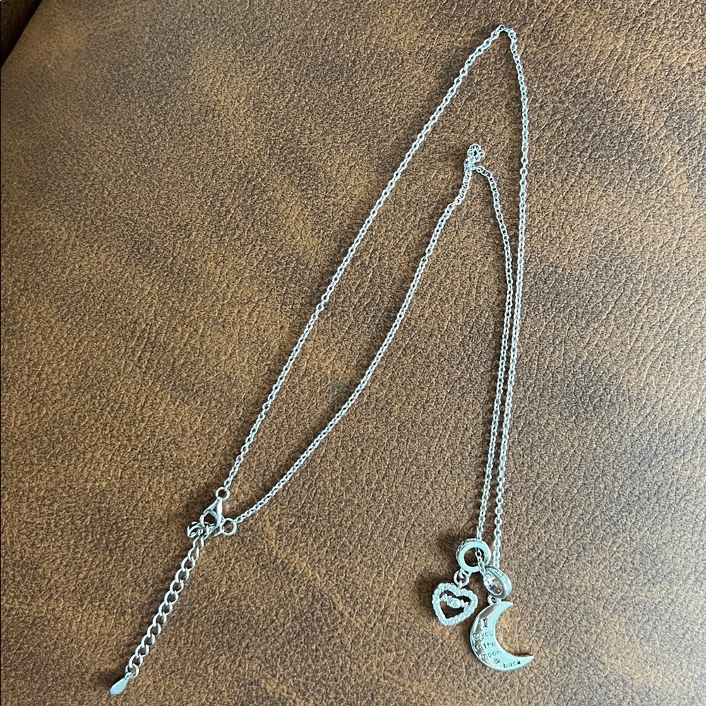 🕶️Gona .925 Sterling Silver Mom necklace 16” adjustable new Mother’s Day - Picture 4 of 6